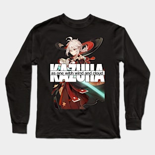 KAZUHA: as one with wind and cloud [Genshin Impact] Long Sleeve T-Shirt